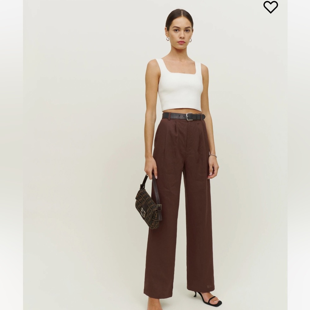 Reformation Vesta Pant Linen Size 6